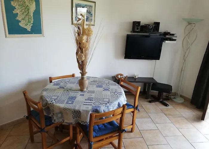 La Perle Du Valinco #familial#balcon#piscine#mer